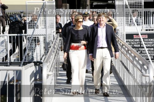 New York 13 september 2009
Prins Willem Alexander en prinses Maxima tijdens hun bezoek aan New York vanwege NYC 400.
Peter Smulders bv