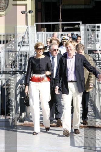 New York 13 september 2009
Prins Willem Alexander en prinses Maxima tijdens hun bezoek aan New York vanwege NYC 400.
Peter Smulders bv