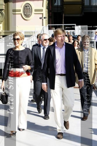 New York 13 september 2009
Prins Willem Alexander en prinses Maxima tijdens hun bezoek aan New York vanwege NYC 400.
Peter Smulders bv