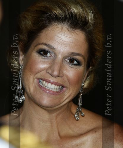 New York 12 september 2009
Prins Willem Alexander en Prinses Maxima tijdend gala op de marine boot HMS Tromp.
Peter Smulders bv