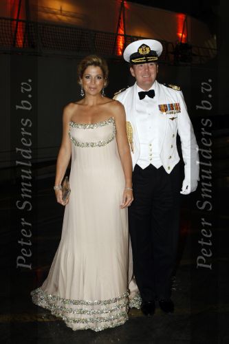 New York 12 september 2009
Prins Willem Alexander en Prinses Maxima tijdend gala op de marine boot HMS Tromp.
Peter Smulders bv