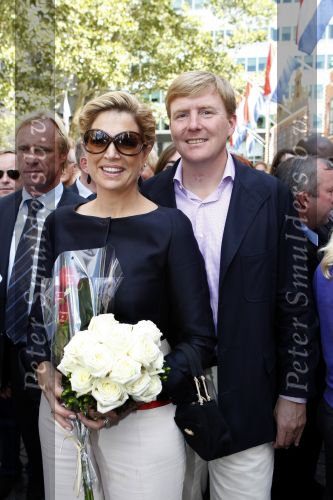 New York 13 september 2009
Prins Willem Alexander en prinses Maxima tijdens hun bezoek aan New York vanwege NYC 400.
Peter Smulders bv