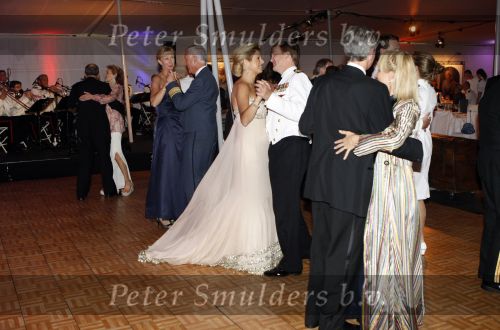 New York 12 september 2009
Prins Willem Alexander en Prinses Maxima tijdend gala op de marine boot HMS Tromp.
Peter Smulders bv