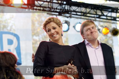 New York 13 september 2009
Prins Willem Alexander en prinses Maxima tijdens hun bezoek aan New York vanwege NYC 400.
Peter Smulders bv