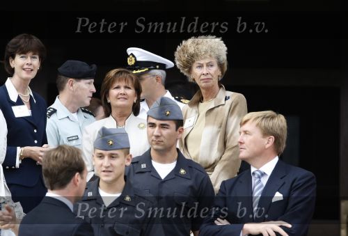 New York 8 september 2009
Prins Willem Alexander en Prinses Maxima bezoeken de militaire academy Westpoint tijndens hun NYC 400 bezoek. Mevr Gaarlandt hofdame en Chris Breedveld
Peter Smulders bv