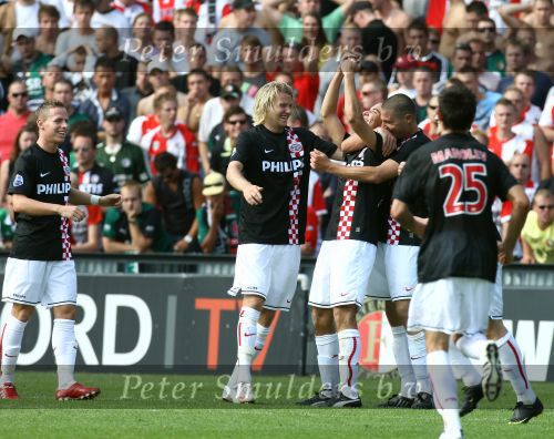 Rotterdam, 20 September 2009
Kompetitiewedstrijd Feyenoord-PSV, eindstand 1-3 Seizoen 2009/2010
Ola Toivonen