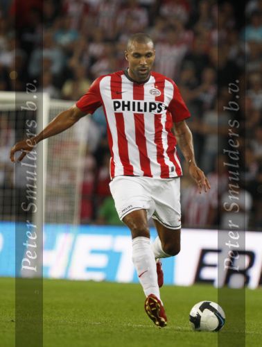 Eindhoven, 27 Augustus 2009
UEFA Europa League PSV-FC Bnei-Yehuda Tel-Aviv, eindstand 1-0
Seizoen 2009/2010
Orlando Engelaar
Foto Daan Huizing/Junior Smulders