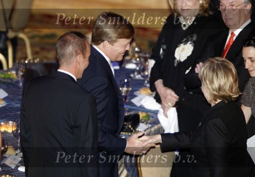New York 11 september 2009
Prins Willem Alexander en prinses Maxima bij uitreiking Four freedom awards in het Waldorf Astoria hotel. Hillary Clinton
Peter Smulders bv