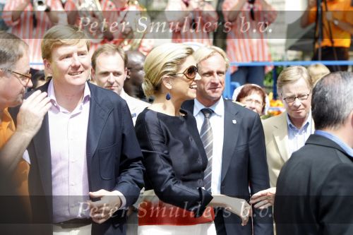 New York 13 september 2009
Prins Willem Alexander en prinses Maxima tijdens hun bezoek aan New York vanwege NYC 400.
Peter Smulders bv