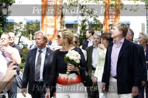 New York 13 september 2009
Prins Willem Alexander en prinses Maxima tijdens hun bezoek aan New York vanwege NYC 400.
Peter Smulders bv