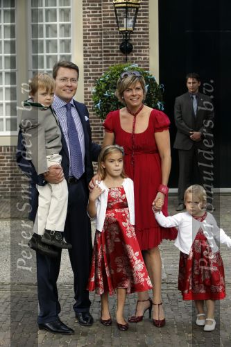 Apeldoorn 20 september 2009
Doop Pieter v Vollenhoven, zoon van Prins Pieter Christiaan en prinses Anita op paleis het Loo. Ook zijn zus Emma is aanwezig. Prinses Laurentien Prins Constantijn Claus Cazimir  Eloise en Eleonore
Peter Smulders bv