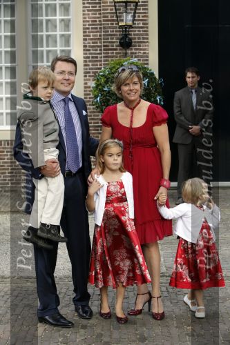 Apeldoorn 20 september 2009
Doop Pieter v Vollenhoven, zoon van Prins Pieter Christiaan en prinses Anita op paleis het Loo. Ook zijn zus Emma is aanwezig. Prinses Laurentien Prins Constantijn Claus Cazimir  Eloise en Eleonore
Peter Smulders bv