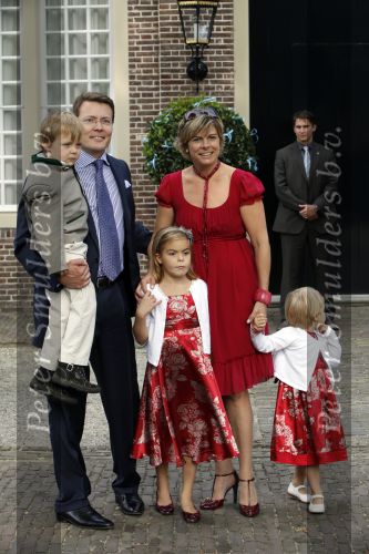 Apeldoorn 20 september 2009
Doop Pieter v Vollenhoven, zoon van Prins Pieter Christiaan en prinses Anita op paleis het Loo. Ook zijn zus Emma is aanwezig. Prinses Laurentien Prins Constantijn Claus Cazimir  Eloise en Eleonore
Peter Smulders bv