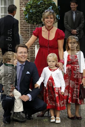 Apeldoorn 20 september 2009
Doop Pieter v Vollenhoven, zoon van Prins Pieter Christiaan en prinses Anita op paleis het Loo. Ook zijn zus Emma is aanwezig. Prinses Laurentien Prins Constantijn Claus Cazimir  Eloise en Eleonore
Peter Smulders bv