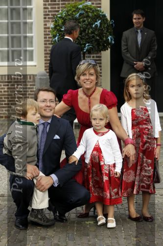 Apeldoorn 20 september 2009
Doop Pieter v Vollenhoven, zoon van Prins Pieter Christiaan en prinses Anita op paleis het Loo. Ook zijn zus Emma is aanwezig. Prinses Laurentien Prins Constantijn Claus Cazimir  Eloise en Eleonore
Peter Smulders bv