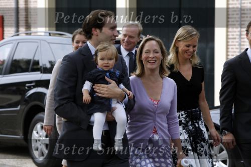 Apeldoorn 20 september 2009
Doop Pieter v Vollenhoven, zoon van Prins Pieter Christiaan en prinses Anita op paleis het Loo. Ook zijn zus Emma is aanwezig. Prinses Margarita met man Tjalling ten Cate en dochter Julia, Prins Jaime Prinses Carolina en Prinses Carlos met zijn verloofde Annemarie Gualtherie v Weezel
Peter Smulders bv