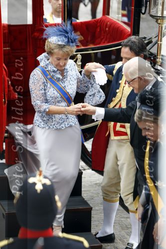 Den Haag 15 september 2009
Prinsjesdag op het binnenhof en de balkonscene op paleis Noordeinde met Koningin Beatrix Prinses Maxima Prins Willem Alexander Prins Constantijn Prinses Laurentien Prinses Margriet en Pieter v Vollenhoven
Peter Smulders bv