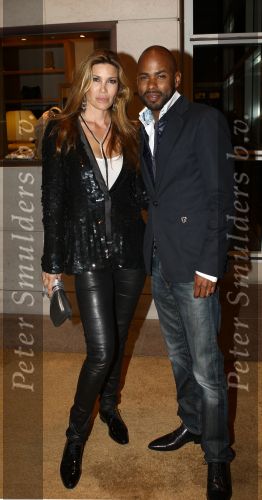 Amsterdam, 12 September 2009
Winter modeshow Mart Visser in het Apollo hotel
Robine v d Meer samen met Clayton Wesley
Foto Peter Smulders BV