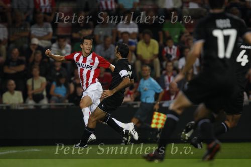 Eindhoven, 23 Augustus 2009
UEFA Europa League PSV-FC Bnei-Yehuda Tel-Aviv, eindstand 1-0
Stanislav Manolev