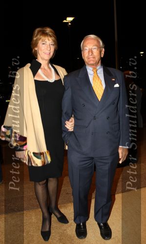 Amsterdam, 12 September 2009
Winter modeshow Mart Visser in het Apollo hotel
Tineke de Groot met haar man
Foto Peter Smulders BV