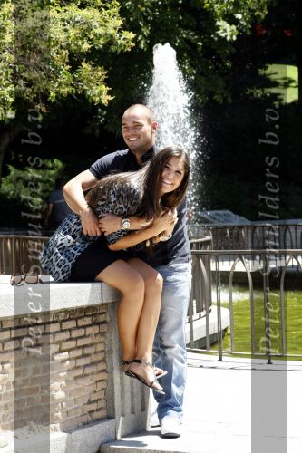 Madrid 3 augustus 2009
Wesley Sneijder en Yolanthe Cabau v Kasbergen samen verliefd in Madrid.
Peter Smulders bv
