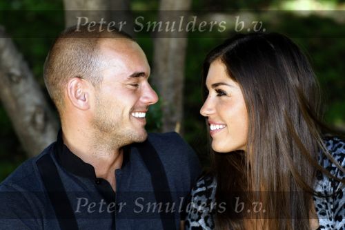 Madrid 3 augustus 2009
Wesley Sneijder en Yolanthe Cabau v Kasbergen samen verliefd in Madrid.
Peter Smulders bv