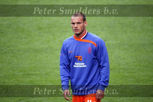Amsterdam 12 augustus 2009
Nederland - Engeland 2-2 in de arena. Wesley Sneijder
Peter Smulders bv