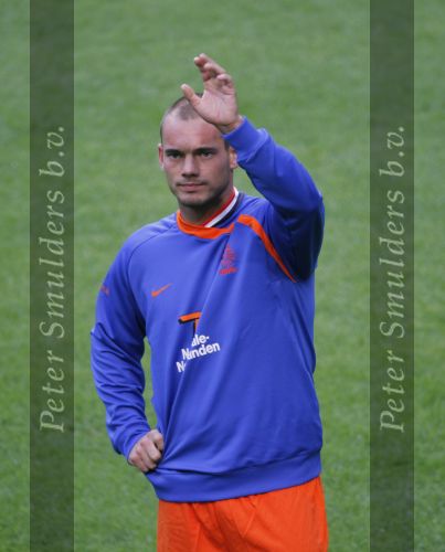 Amsterdam 12 augustus 2009
Nederland - Engeland 2-2 in de arena. Wesley Sneijder
Peter Smulders bv