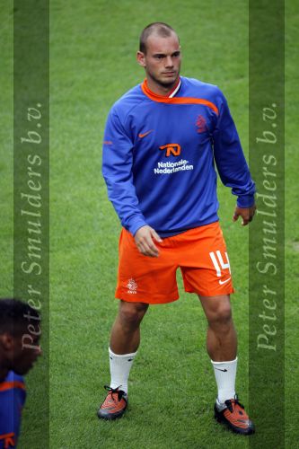 Amsterdam 12 augustus 2009
Nederland - Engeland 2-2 in de arena. Wesley Sneijder
Peter Smulders bv