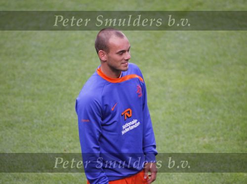Amsterdam 12 augustus 2009
Nederland - Engeland 2-2 in de arena. Wesley Sneijder
Peter Smulders bv