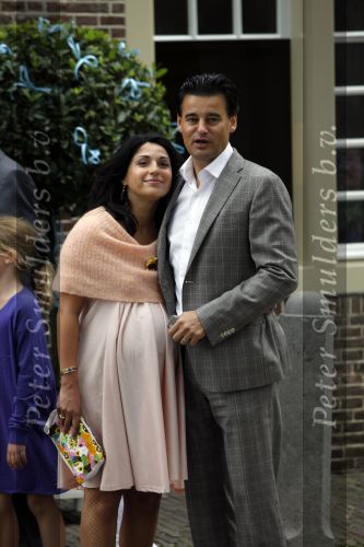 Apeldoorn 20 september 2009
Doop Pieter v Vollenhoven, zoon van Prins Pieter Christiaan en prinses Anita op paleis het Loo. Ook zijn zus Emma is aanwezig. Wilfred Genee met zijn zwangere vrouw
Peter Smulders bv