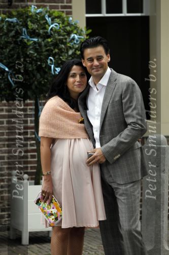 Apeldoorn 20 september 2009
Doop Pieter v Vollenhoven, zoon van Prins Pieter Christiaan en prinses Anita op paleis het Loo. Ook zijn zus Emma is aanwezig. Wilfred Genee met zijn zwangere vrouw
Peter Smulders bv