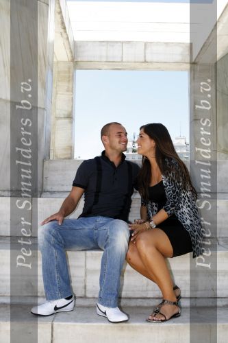 Madrid 3 augustus 2009
Wesley Sneijder en Yolanthe Cabau v Kasbergen samen verliefd in Madrid.
Peter Smulders bv