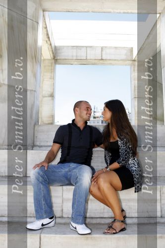 Madrid 3 augustus 2009
Wesley Sneijder en Yolanthe Cabau v Kasbergen samen verliefd in Madrid.
Peter Smulders bv