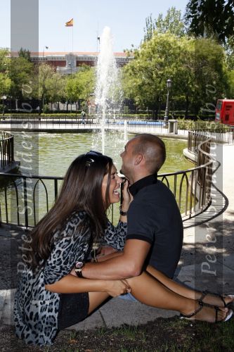 Madrid 3 augustus 2009
Wesley Sneijder en Yolanthe Cabau v Kasbergen samen verliefd in Madrid.
Peter Smulders bv