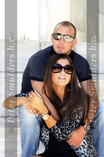 Madrid 3 augustus 2009
Wesley Sneijder en Yolanthe Cabau v Kasbergen samen verliefd in Madrid.
Peter Smulders bv
