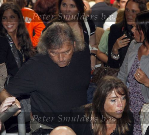 Amsterdam 12 augustus 2009
Nederland - Engeland 2-2 in de arena. Jaap de Groot met Yvonne v Gennip
Peter Smulders bv