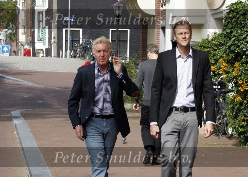 Amsterdam 13 september 2010
Presentatie DVD Box Jos Brink in Carre. Andre v Duin met partner Martin
Peter Smulders bv