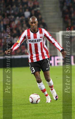 Eindhoven, 17 September 2010
EuropaLeague 1e wedstrijd PSV-Sampdoria, eindstand 1-1
Atiba Hutchinson
Foto Junior Smulders