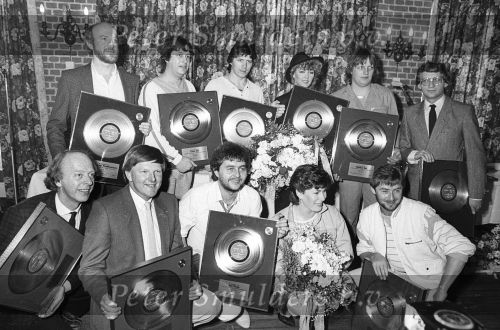 1984, Volendam
Afscheid Anny Schilder van BZN
Foto Peter Smulders BV