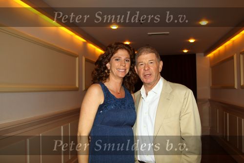 Hilversum, 18 Augustus
Studio 21
RTL Perspresentatie 2010
Zwangere Barbara Barend met papa Frits Barend
Foto Peter Smulders BV