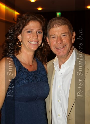 Hilversum, 18 Augustus
Studio 21
RTL Perspresentatie 2010
Zwangere Barbara Barend met papa Frits Barend
Foto Peter Smulders BV