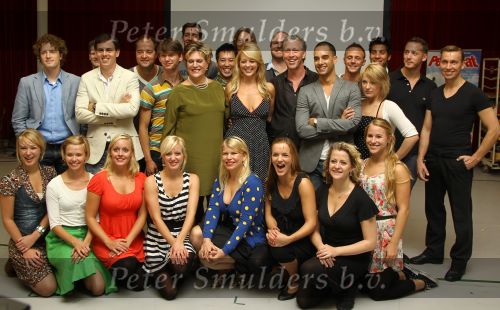 Amsterdam,19 Augustus 2010
Perspresentatie van de musical Petticoat met o.a. Chantal janzen en de Cast
Foto Peter Smulders BV