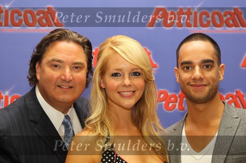 Amsterdam,19 Augustus 2010
Perspresentatie van de musical Petticoat met o.a. Chantal Janzen
en Erwin v Lambaart
Foto Peter Smulders BV