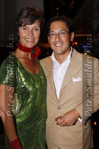 Noordwijk 27 augustus 2010
Jackie Summer fair bij Huis ter Duin. Coco de Meyere met vriend Kim Tjoa
Peter Smulders bv