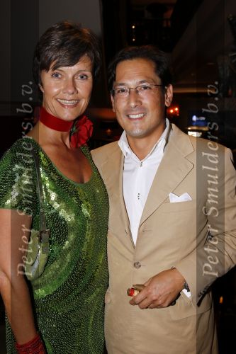 Noordwijk 27 augustus 2010
Jackie Summer fair bij Huis ter Duin. Coco de Meyere met vriend Kim Tjoa
Peter Smulders bv