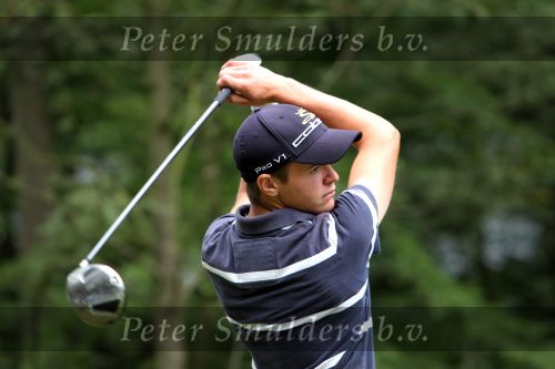 Hilversum, 10 September 2010
Dutch Open Golf 2010
Daan Huizing met caddy Junior Smulders
Foto Peter Smulders BV