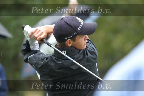 Hilversum, 10 September 2010
Dutch Open Golf 2010
Daan Huizing met caddy Junior Smulders
Foto Peter Smulders BV
