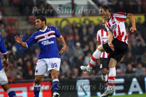 Eindhoven, 17 September 2010
EuropaLeague 1e wedstrijd PSV-Sampdoria, eindstand 1-1
Erik Pieters
Foto Junior Smulders