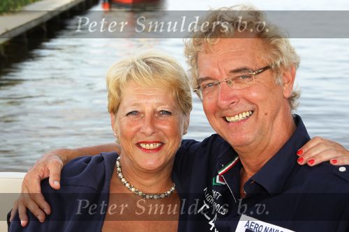 Sneek, 9 Augustus 2010
Frank Mortiers met zijn vrouw Lisette Mortiers
Foto Peter Smulders BV